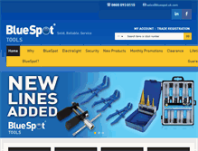 Tablet Screenshot of bluespot.uk.com